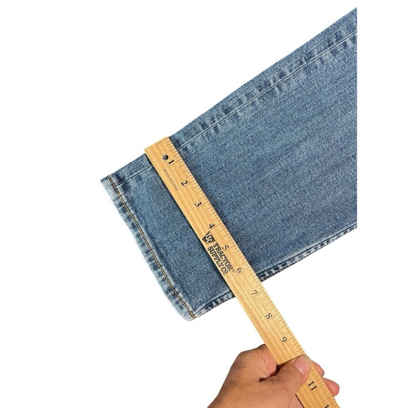 Rag & Bone Malibu With Holes  Fit 2 Slim Mens Jeans Sz 31x32 Blue Distressed - Picture 10 of 15